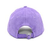 Dámská Kšiltovka New Era - MLB Cord 9TWENTY - NY Yankees - Purple / Energy Red