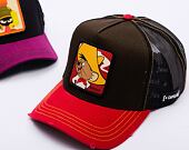 Kšiltovka Capslab - Trucker Looney Tunes - Speedy - Brown/Red