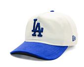 Kšiltovka New Era - MLB Script GOLFER - LA Dodgers - Cream / Dark Royal