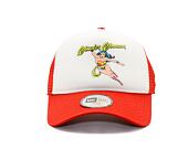 Dětská Kšiltovka New Era - Warner Bros Wonder Woman 9FORTY Trucker - Scarlet