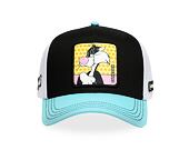 Kšiltovka Capslab - Trucker Looney Tunes - Sylvester - Black / Blue