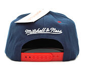 Kšiltovka Mitchell & Ness Stop On A Dime Atlanta Hawks Navy/Red Snapback