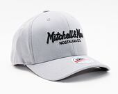 Kšiltovka Mitchell & Ness Pinscript Redline Snapback Branded Charcoal