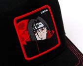 Kšiltovka Capslab - Trucker Naruto - Itachi Uchiha - Black / Burgundy