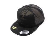 Kšiltovka Yupoong Multicam Trucker Cap Black