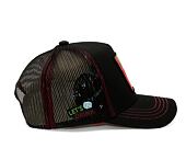 Kšiltovka Capslab Trucker - Bloody Mary - Black / Red