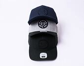 Kšiltovka Brixton Crest C MP Snapback - Heather Grey/Black