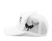 Kšiltovka Reflection Luxury Fuzzy Trucker - White / Black