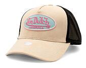 Kšiltovka Von Dutch Trucker Boston - Suede - Beige/Black