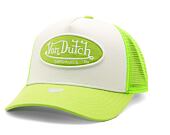 Kšiltovka Von Dutch Trucker Boston - White/Green