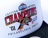 Kšiltovka Mitchell & Ness Champions Trucker Hwc NBA Philadelphia 76Ers White