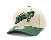 Kšiltovka NBA Retro Type Pro Snapback Milwaukee Bucks Off White