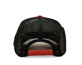 Kšiltovka New Era - 9FIFTY Stretch-Snap Hearitage Gold - AC Milan - Scarlet