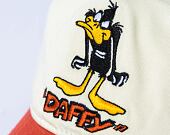 Kšiltovka New Era - 9TWENTY Washed - Daffy Duck - Off White / Dark Red