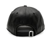 Kšiltovka New Era - 9FORTY Leather - NY Yankees - Black / Off White