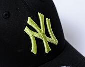 Dětská Kšiltovka New Era - 9FORTY League Essential - NY Yankees - Black / Neon Yellow