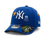 Dětská Kšiltovka New Era - 9FORTY Vacation Icons - NY Yankees - Calm Blue