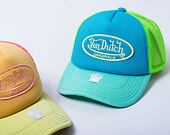 Kšiltovka Von Dutch Tampa Trucker Foam Blue/Green