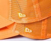 Dětská Kšiltovka New Era - 9FORTY Trucker League Essential - LA Dodgers - Orange