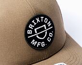 Kšiltovka Brixton Crest X MP Mesh Cap - Dark Earth / Desert Palm