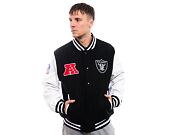 Bunda New Era - Patch Varsity - Las Vegas Raiders - Black / White