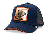 Kšiltovka Goorin Trucker - Bear Fan - Navy