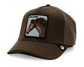 Kšiltovka Goorin Trucker - Dark Horse Field 100 - Brown