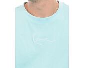 Triko Karl Kani Small Signature Essential Tee light blue