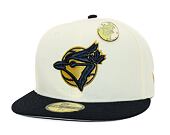 Kšiltovka New Era - 59FIFTY Contrast Pin - Toronto Blue Jays - Off White