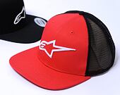 Kšiltovka Alpinestars - Corp Trucker - Red/Black