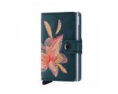 Peněženka Secrid Miniwallet Stitched Magnolia Petrolio