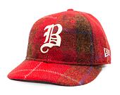 Kšiltovka New Era - 9FIFTY Retro Crown Harris Tweed - Boston Braves - Pinot Red