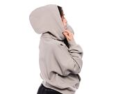 Dámská Mikina Karl Kani Woven Signature Glitter OS Hoodie light grey