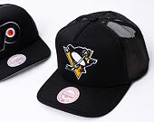 Kšiltovka Mitchell & Ness - Evergreen Trucker - Pittsburgh Penguins - Black