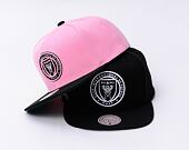 Kšiltovka Mitchell & Ness - Evergreen Black White Snapback - Inter Miami Cf - Black