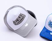 Kšiltovka Von Dutch - Trucker Rockford - Caps - Cot Twill - White/ Grey