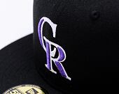 Kšiltovka New Era - MLB Image Drop - All Over Print 59FIFTY - Colorado Rockies - Black