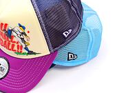 Kšiltovka New Era - Baseball Graphic 9FORTY Trucker - Navy / Bright Blue