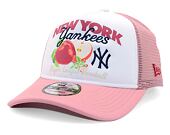 Kšiltovka New Era - MLB Fruit Graphic 9FORTY Trucker - NY Yankees - Pink