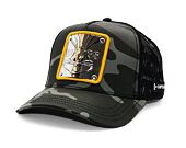 Kšiltovka Capslab - Trucker Looney Tunes Bugs Bunny - Metal/Camo