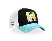 Kšiltovka Capslab - Trucker Looney Tunes - Sylvester - Black / Blue