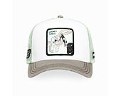 Kšiltovka Capslab - Trucker Looney Tunes - Bugs Bunny - White / Mint