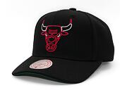 Kšiltovka Mitchell & Ness - Neon Logo Pro Snapback - Chicago Bulls - Black