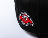 Kšiltovka New Era 9FORTY NBA Team Side Patch Chicago Bulls Black / Front Door Red