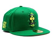 Kšiltovka New Era 59FIFTY Rick and Morty New Olive