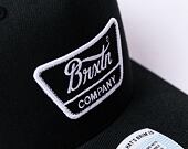 Kšiltovka Brixton Linwood C Netplus MP Snapback - Black/White