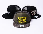 Kšiltovka Brixton Bass Brains Bait HP Trucker Hat - Bb Camo