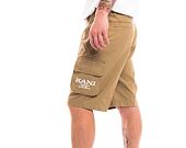 Kraťasy Karl Kani Retro Washed Cargo Shorts sand