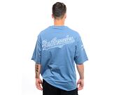 Triko New Era MLB World Series Back Print Oversized Tee Los Angeles Dodgers - Uniform Blue / Pastel