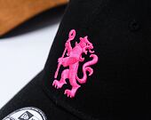 Kšiltovka New Era - 9FORTY Seasonal - Chelsea FC Lion Crest - Black / Pink